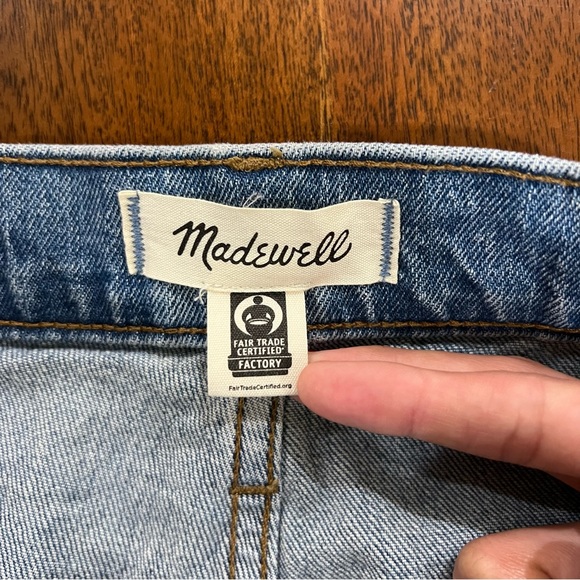 Madewell The Perfect Vintage Straight Jean in Reinhart Wash Size 30 - Picture 5 of 12